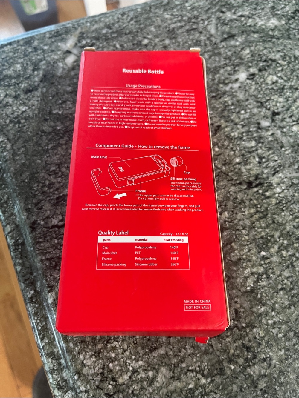 Uniqlo Red Phone Accessory Box